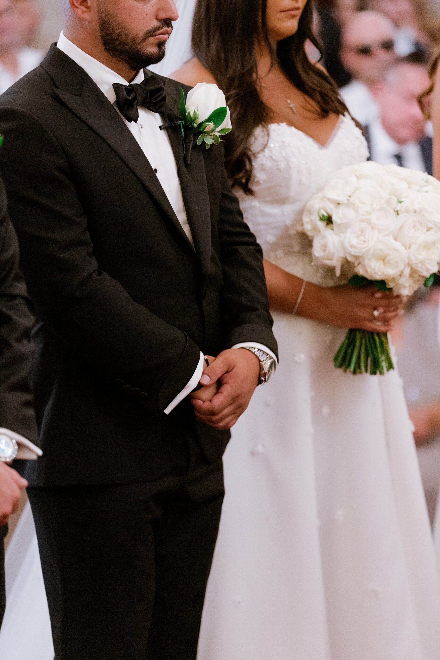 Bridal bouquet with David Austin Roses - Image 2