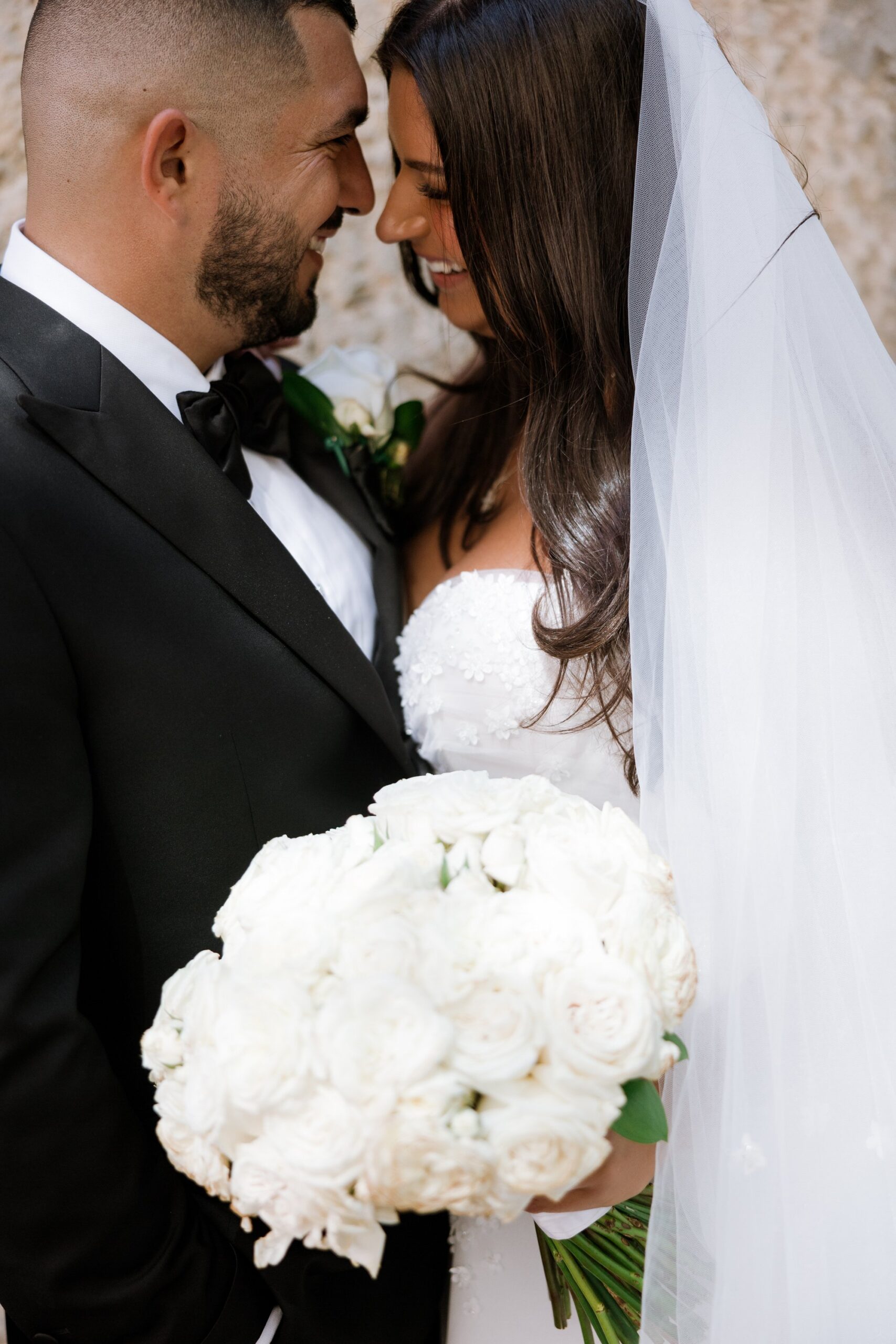 Bridal bouquet with David Austin Roses - Image 4