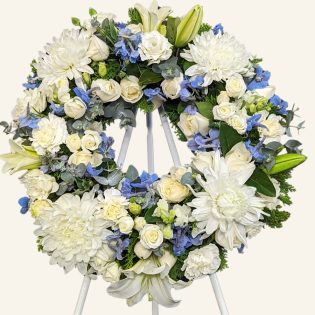 blue valentine wreath sydney