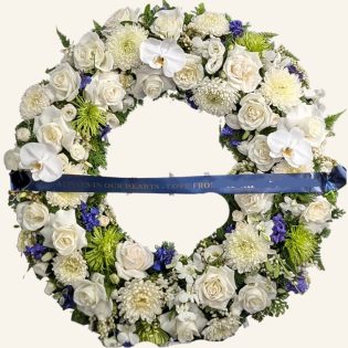 Remember the Titans-Elegant Funeral Wreath