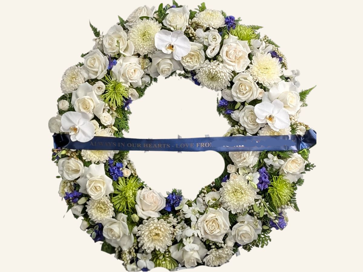 Remember the Titans-Elegant Funeral Wreath