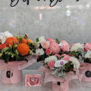 orchid hatbox flowers Sydney