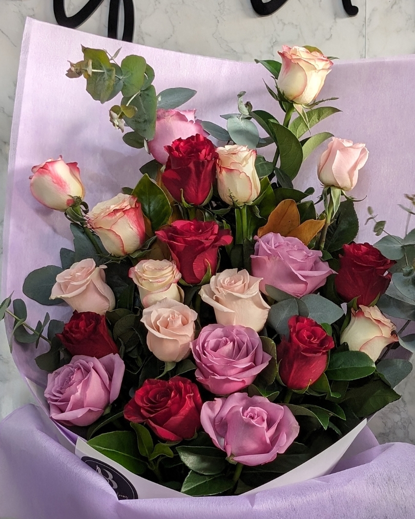 rose graduation bouquet