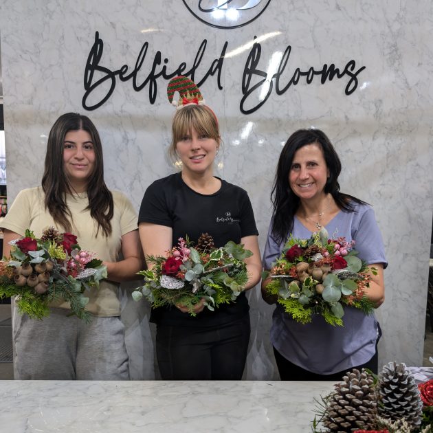 Christmas flower workshops Sydney